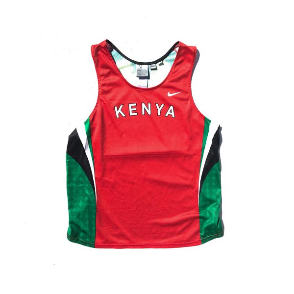 Nike Kenya Olympics Lightweight Athlete Tank Made in USA Doctor Funk