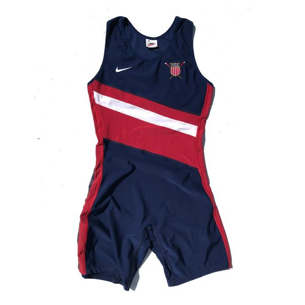 Nike Team USA 1996 Olympics Crew Team Spandex Singlet