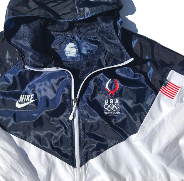 Nike USA Olympics 2008 Athlete Issued Windrunner Podium Jacket