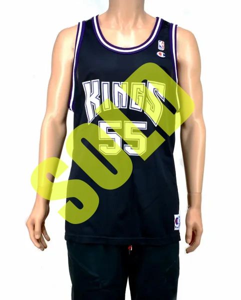 Vintage Champion Jason Williams Sacramento Kings Signed Jersey 