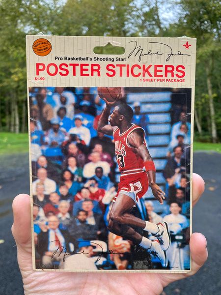 Vintage Jordan Jersey - Vintage Jordan Jersey - Sticker