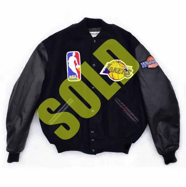 Yellow NBA Los Angeles Lakers Leather Jacket - Maker of Jacket