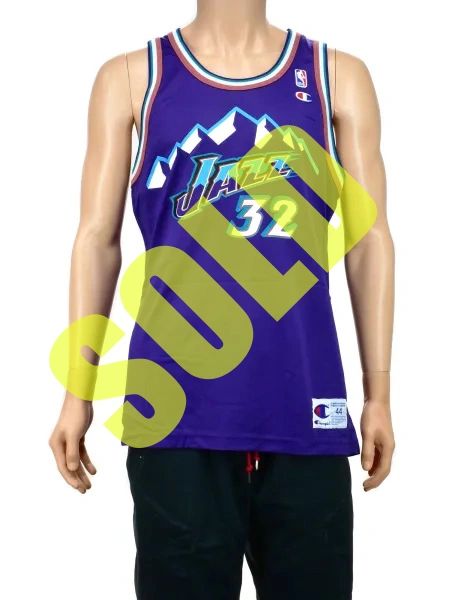 Karl malone hot sale champion jersey