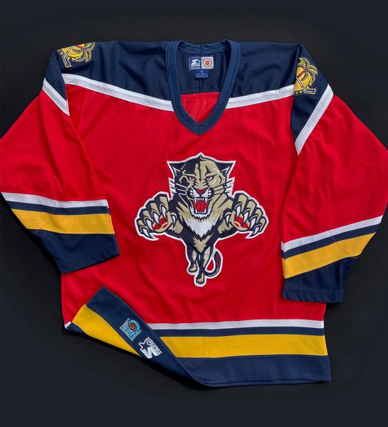 Vintage Florida Panthers Authentic Reebok Practice Hockey Jersey