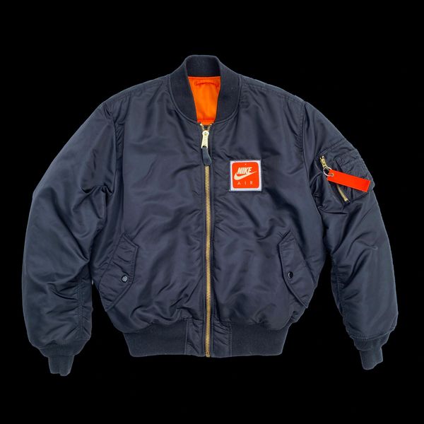 1/1 Nike Air Force 1 Official Alpha Ind. Reversible Bomber Jacket | Doctor Funk's Gallery: Street &