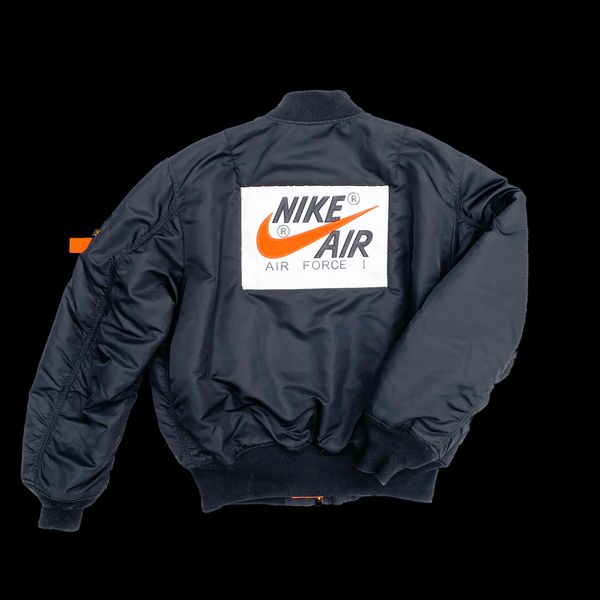 1 1 Nike Air Force 1 Official Alpha Ind. Reversible Bomber Jacket Doctor Funk s Gallery Classic Street Sportswear