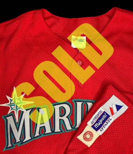 Seattle Mariners One Piece Baseball Jersey Red - Scesy