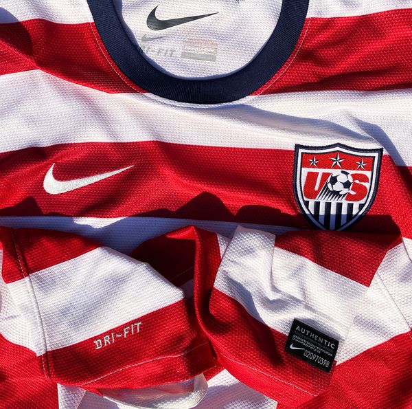 Nike USA Soccer Waldo SAMPLE 2012 Authentic Home Jersey