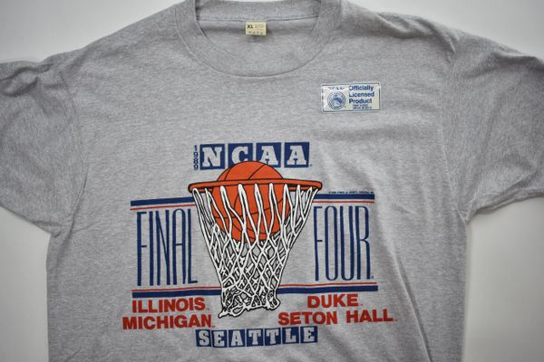 NCAA 1989 Seattle Final Four T-Shirt NEW | Doctor Funk's Gallery ...