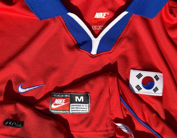 1998 World Cup US National Team Soccer Nike training jersey L