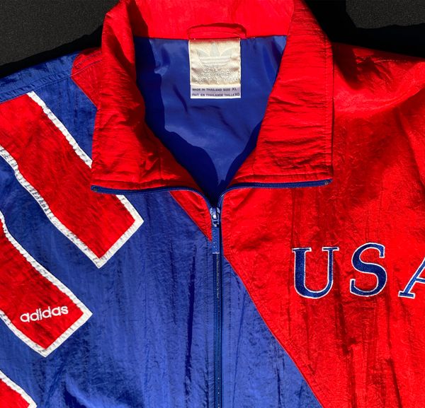Adidas USA Soccer 90's World Cup Nylon Jacket | Doctor Funk's