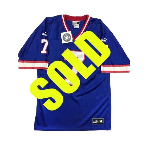 Blank best sale bills jersey