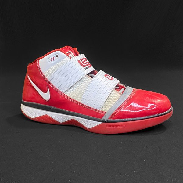 Nike Air Lebron Soldier OSU Ohio State PE Shoes