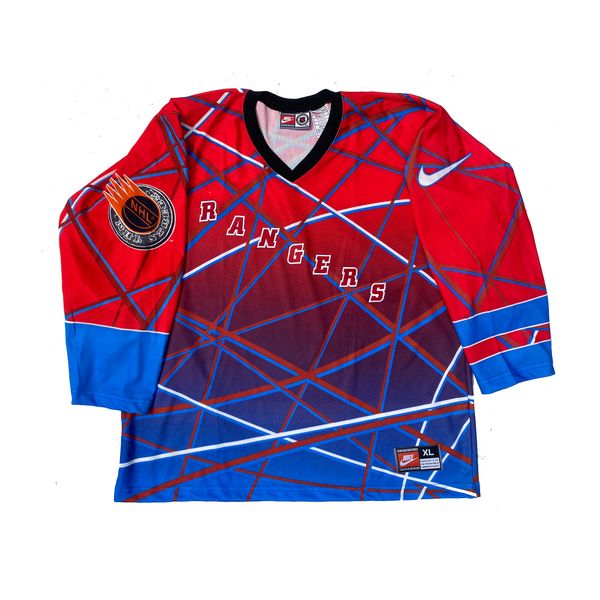 New York Rangers Nike Street Hockey Spiderman Jersey