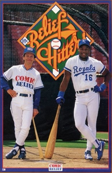 Nike Bo Jackson & Billy Crystal Relief Hitters Original Poster