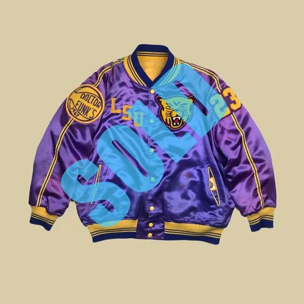 1/1 1967 Pistol Pete Maravich LSU Wildcats Satin Warm-Up Jacket ...