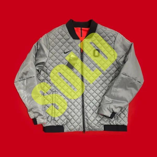 Nike ohio state store bomber jacket