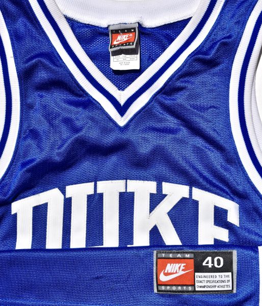 1993 Nike Marty Clark Authentic Duke Basketball Jersey