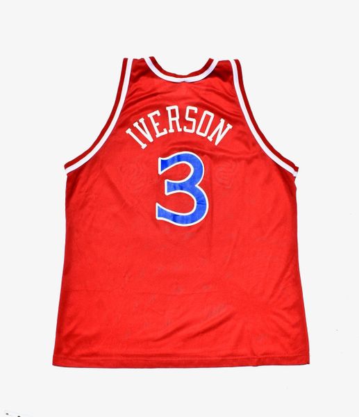 Iverson best sale rookie jersey