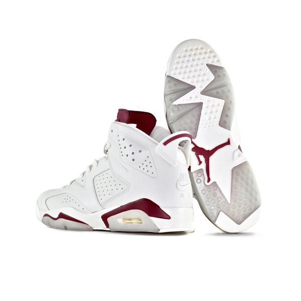 Nike Air Jordan VI Off White/Maroon NEW Size 12 | Doctor Funk's Gallery ...