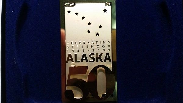 Alaska 50 Keepsake Ornament