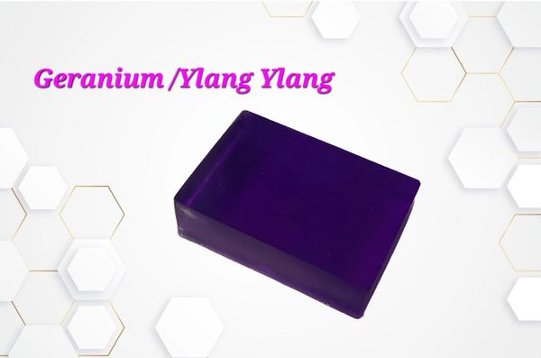 Geranium/Ylang Ylang Essential Oil Soap