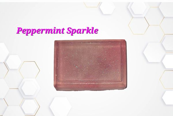 Peppermint Sparkle Essential Oil Soap