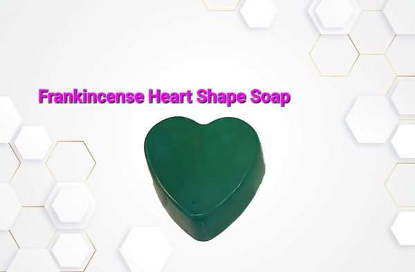 Frankincense Essential Oil Heart Shape Soap