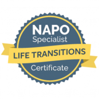 Specialist in home organizing and life transitions. 