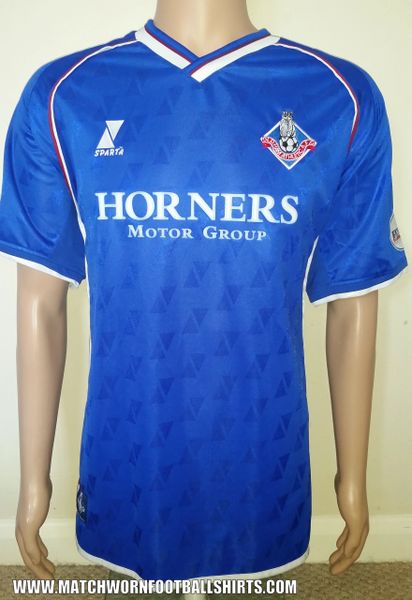 2003/04 OLDHAM ATHLETIC MATCH WORN HOME SHIRT NDIWA #5