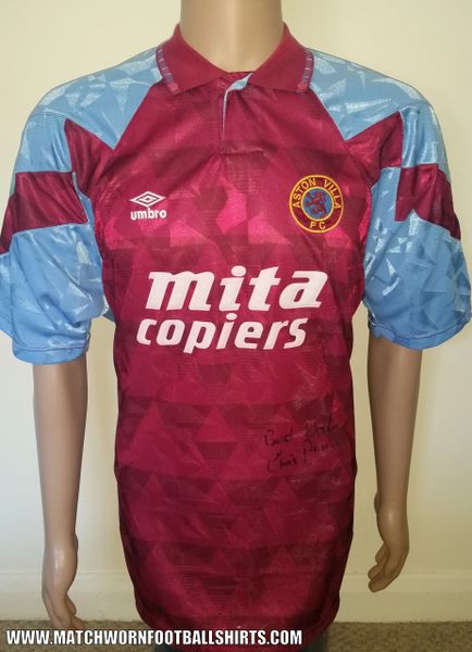 aston villa umbro retro shirt