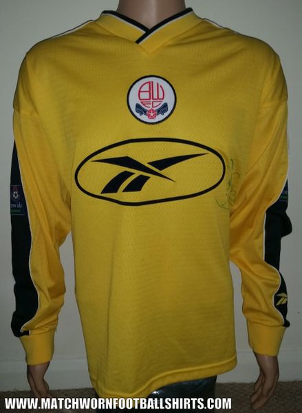 vintage bolton wanderers shirt