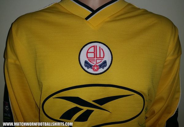 vintage bolton wanderers shirt