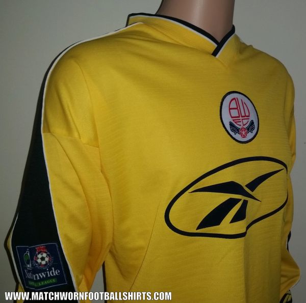 vintage bolton wanderers shirt