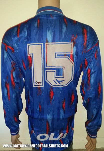 retro stockport county shirt