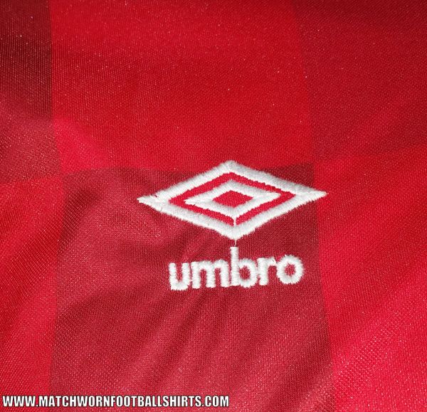 1987/88 ABERDEEN MATCH WORN UMBRO HOME SHIRT #12 | MATCH WORN FOOTBALL ...