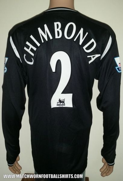 2006/07 WIGAN ATHLETIC MATCH ISSUE AWAY SHIRT CHIMBONDA #2