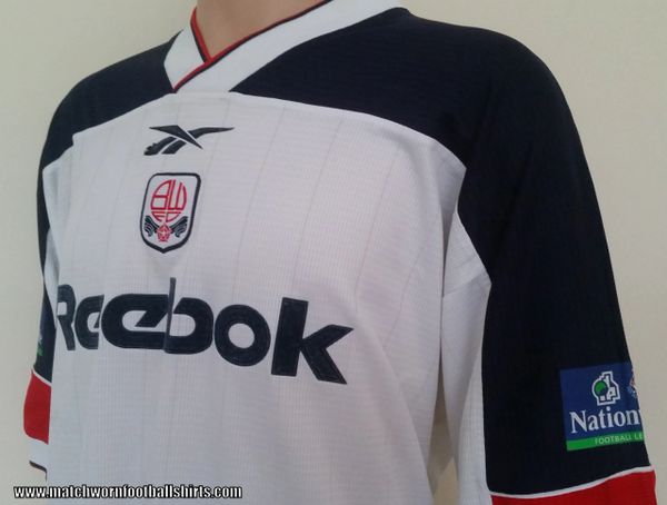 vintage bolton wanderers shirt