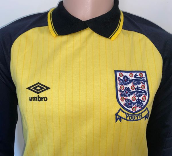 retro england umbro shirt