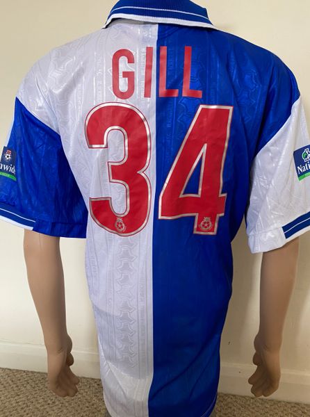 1999/2000 BLACKBURN ROVERS MATCH ISSUE HOME SHIRT (GILL #34)