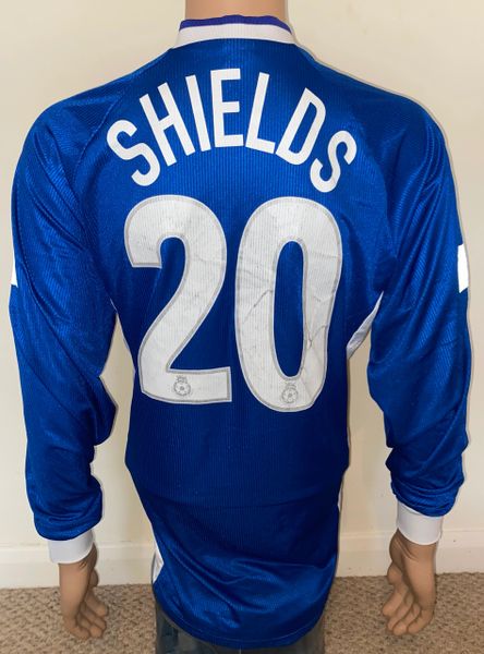 1999/2000 PETERBOROUGH UNITED MATCH WORN HOME SHIRT (SHIELDS #20)