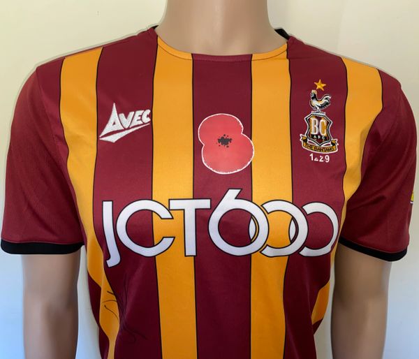 bradford city shirt for sale