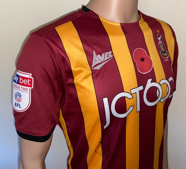 bradford city shirt for sale