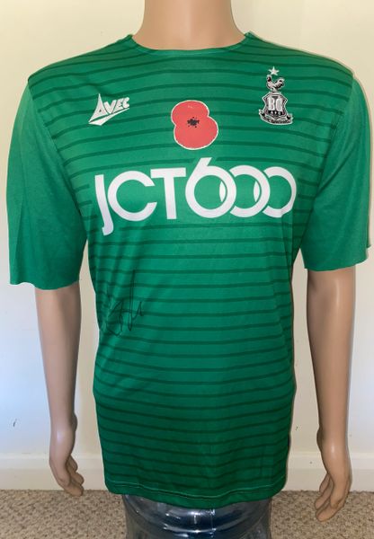 2019/20 BRADFORD CITY MATCH WORN HOME SHIRT (SYKES-KENWORTHY #30 v EXETER CITY HOME)