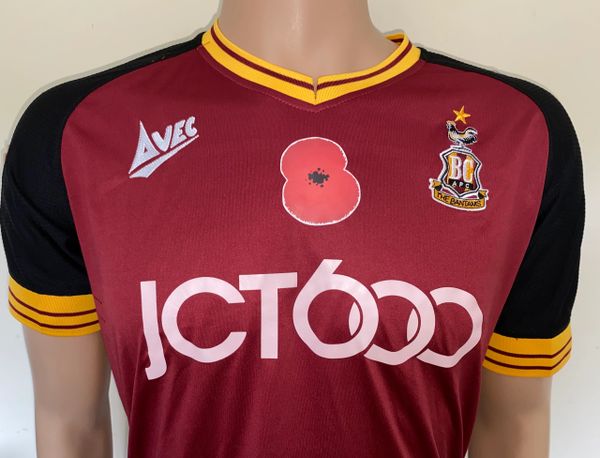 bradford city shirt for sale