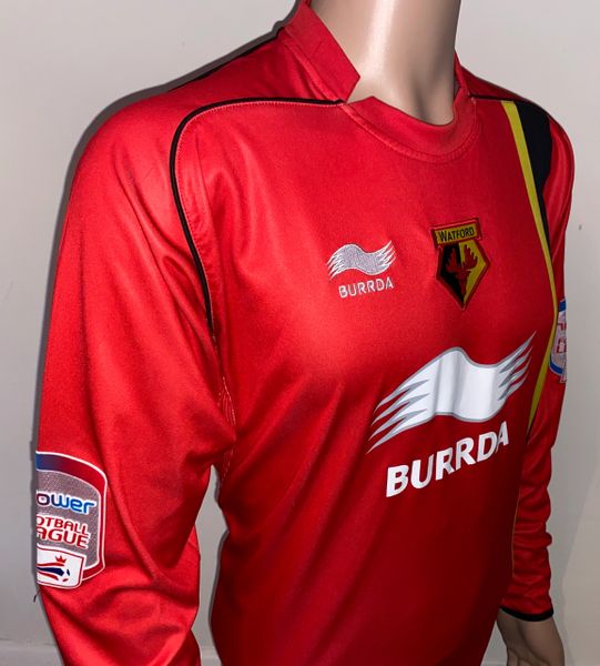 2010/11 WATFORD MATCH ISSUE GOALKEEPERS SHIRT LOACH 1 MATCH WORN