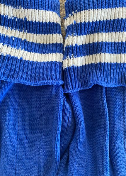 1983/84 BRIGHTON AND HOVE ALBION ADIDAS MATCH WORN SOCKS