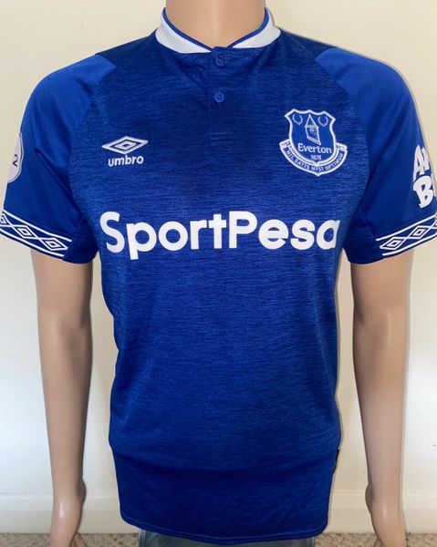 2018/19 EVERTON MATCH WORN U23 HOME SHIRT #11