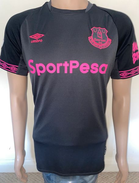 2018/19 EVERTON MATCH WORN U23 AWAY SHIRT #11