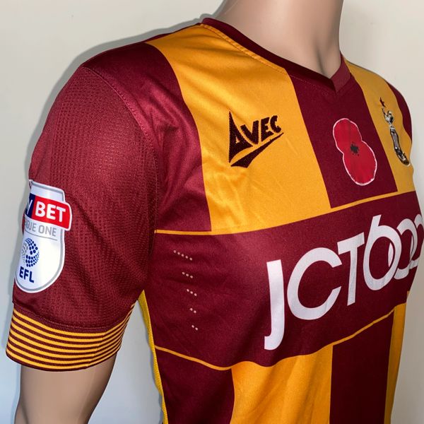 bradford city shirt for sale